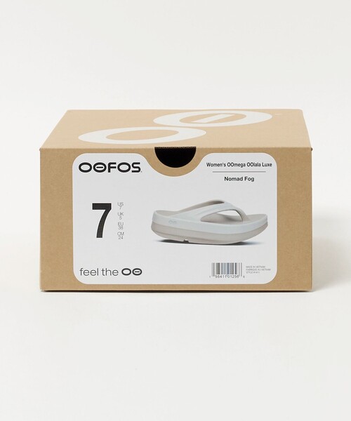 OOFOS(ウーフォス)の「<OOFOS>OOmega Luxe(サンダル・レディース・ブラック/ベージュ・23cm/25cm/24cm)」の15枚目の写真