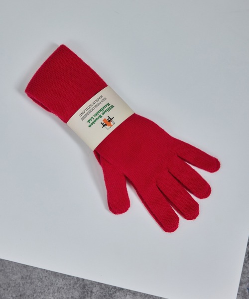 William Brunton】2ply ロンググローブ カールトップ（手袋）｜WILLIAM