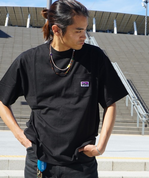 BENCH'S SELECT（ベンチセレクト）の「BENCH AT THE GREENE POCKET TEE（Tシャツ/カットソー・メンズ・ホワイト/ブラック・MEDIUM/X-LARGE/LARGE）」の7枚目の写真