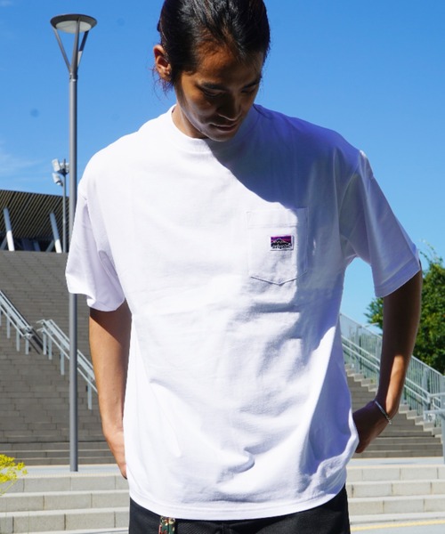 BENCH'S SELECT（ベンチセレクト）の「BENCH AT THE GREENE POCKET TEE（Tシャツ/カットソー・メンズ・ホワイト/ブラック・MEDIUM/X-LARGE/LARGE）」の8枚目の写真