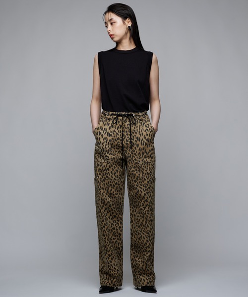 Narcissus（ナルシス）の「カットノースリニットトップス　（タンクトップ・レディース・ブルー/ブラック・FREE）」の3枚目の写真