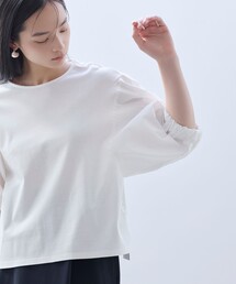 【デイリーユース】リラクシーコンビカットソー