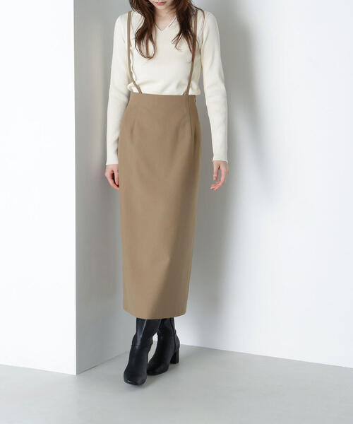 ◇ストラップ付ナロースカート