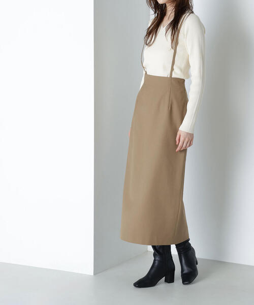 ◇ストラップ付ナロースカート