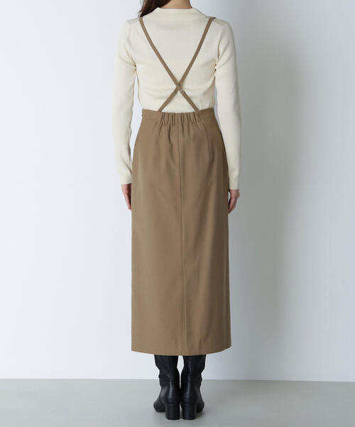 ◇ストラップ付ナロースカート