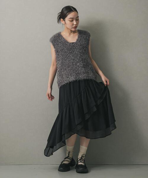 SENSE OF PLACE by URBAN RESEARCH（センスオブプレイスバイアーバンリサーチ）の「【お気に入り6万人突破/S~XLサイズ/厚底】レースアップバレエスニーカーレースアップバレエスニーカー（スニーカー・レディース・ブラウン/ブラック/グレー/アイボリー・SMALL/MEDIUM/LARGE/X-LARGE）」の13枚目の写真