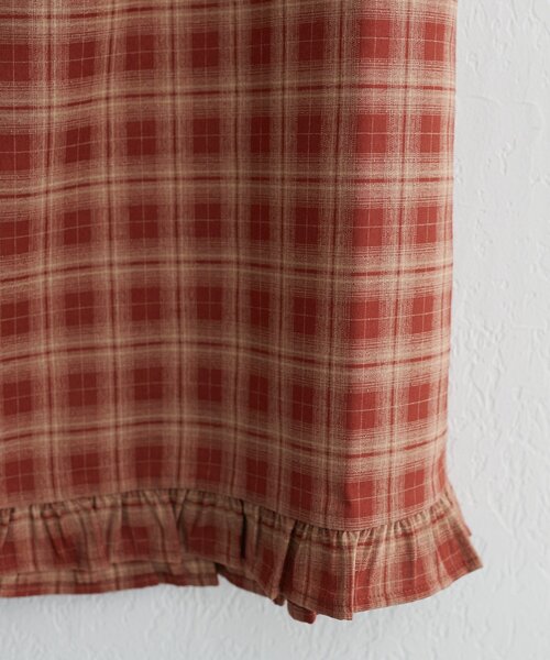 natural couture（ナチュラルクチュール）の「【WEB限定】裾フリルチェック柄スカート（スカート・レディース・その他3/その他2/その他1/その他4・FREE）」の8枚目の写真