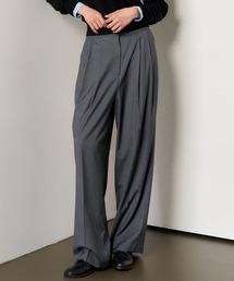 GENERAL IDEA/ジェネラルアイディア pin stripe wide slacks スラックス