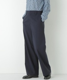 human woman | ◆強撚シャークスキンセミワイドパンツ(その他パンツ)