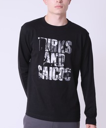 フォトプリント ロンT Tシャツ 長袖　PRIMAL POINT