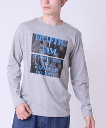 フォトプリント ロンT Tシャツ 長袖 PRIMAL POINT