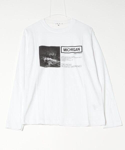 ARCADE(アーケード)の「フォトプリント ロンT Tシャツ 長袖 PRIMAL POINT(Tシャツ/カットソー・メンズ・ホワイト系4/ブラック系1/ブラック系3/グレー系1/ピンク系2/ピンク系4/ホワイト系3/ブラック系2/ブラック系4/ホワイト系1/ホワイト系2/グレー系3・M/L/LL)」の22枚目の写真