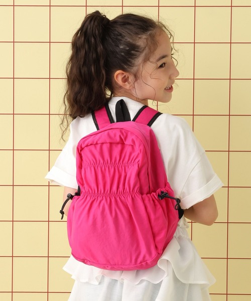 LEPSIM(レプシィム)の「【KIDS】ナイロンリュックサック 573118(バックパック/リュック・キッズ・ピンク/ライトブルー・ONE SIZE)」の1枚目の写真