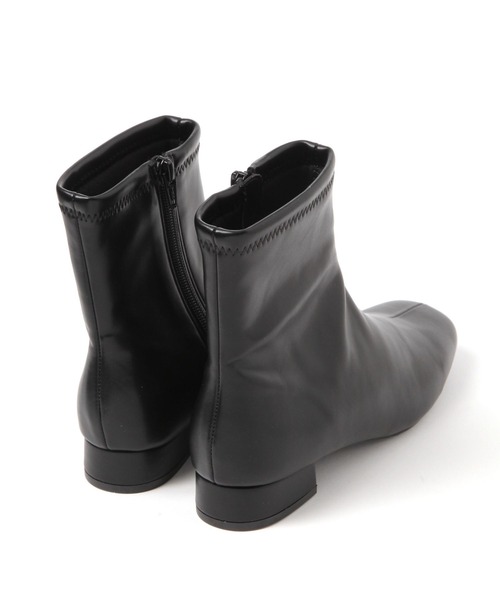 FOUND GOOD（ファウンドグッド）の「ローヒールストレッチブーツ（ブーツ・レディース・アイボリー/ブラック/ブラウン系8・XL/L/M/S）」の9枚目の写真