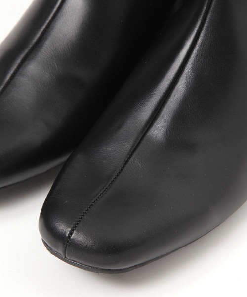 FOUND GOOD（ファウンドグッド）の「ローヒールストレッチブーツ（ブーツ・レディース・アイボリー/ブラック/ブラウン系8・XL/L/M/S）」の11枚目の写真