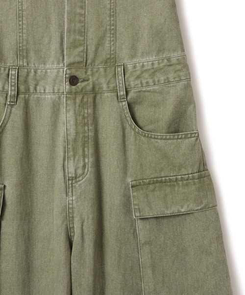 atmos pink（アトモスピンク）の「atmos pink Cargo All in One / アトモス ピンク カーゴ オール イン ワン（その他パンツ・レディース・カーキ/ブラック・S/M）」の15枚目の写真