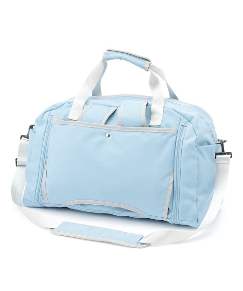 LOVETOXIC（ラブトキシック）の「【LTXC】【容量40-45L】【撥水】拡張3wayボストン（ボストンバッグ・キッズ・ブラック/サックスブルー/カラフル・F）」の8枚目の写真