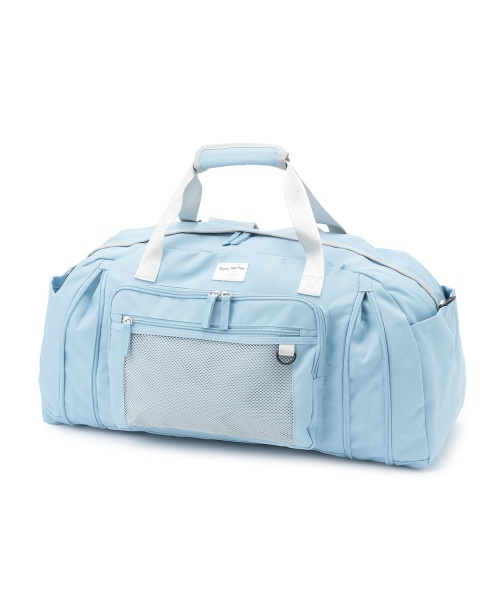 LOVETOXIC（ラブトキシック）の「【LTXC】【容量40-45L】【撥水】拡張3wayボストン（ボストンバッグ・キッズ・ブラック/サックスブルー/カラフル・F）」の9枚目の写真