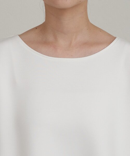 russet（ラシット）の「【再値下げ】ラウンドヘムプルオーバー（Tシャツ/カットソー・レディース・ブラック/ホワイト・FREE）」の18枚目の写真