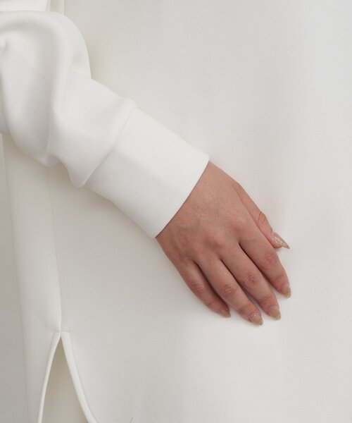 russet（ラシット）の「【再値下げ】ラウンドヘムプルオーバー（Tシャツ/カットソー・レディース・ブラック/ホワイト・FREE）」の16枚目の写真