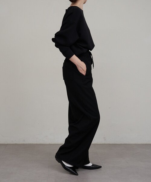 russet（ラシット）の「【再値下げ】ラウンドヘムプルオーバー（Tシャツ/カットソー・レディース・ブラック/ホワイト・FREE）」の19枚目の写真