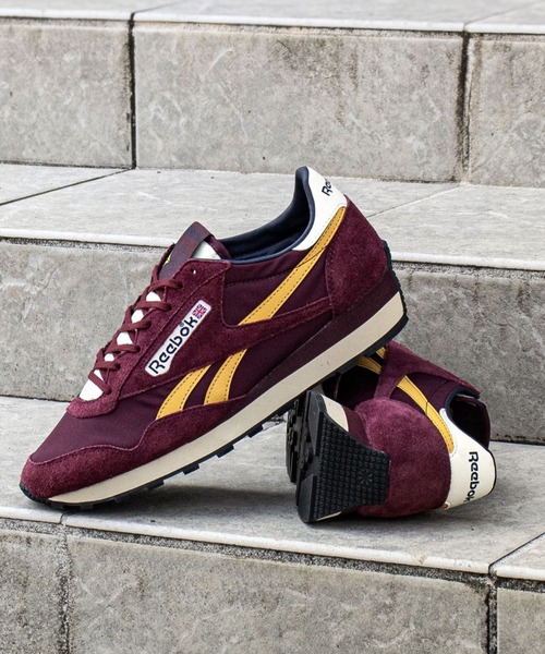Reebok(リーボック)の「AZTEC II(スニーカー・メンズ・グリーン/グレー×ホワイト/ワインレッド/エメラルド/ブラック・23.5cm/26.0cm/24.5cm/24.0cm/26.5cm/27.0cm/27.5cm/28.0cm/25.0cm/23.0cm/25.5cm/22.5cm/28.5cm/29.0cm/30.0cm/31cm)」の5枚目の写真