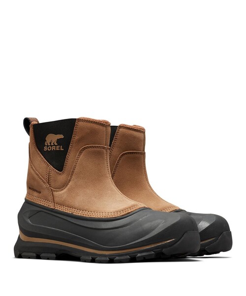 防寒 SOREL／メンズ バクストン プルオンブーツ ウォータープルーフ
