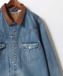 Levi's([oCX)Levi's/[oCX WESTERN SHORTHORN TRUCKER DENIM JACKET/I[o[TCY ݃R[fC fjWPbg/GW/fB[X Y(fjWPbg)