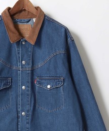 Levi's([oCX)Levi's/[oCX WESTERN SHORTHORN TRUCKER DENIM JACKET/I[o[TCY ݃R[fC fjWPbg/GW/fB[X Y(fjWPbg)