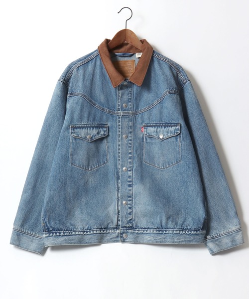 セール】Levi's/リーバイス WESTERN SHORTHORN TRUCKER DENIM JACKET