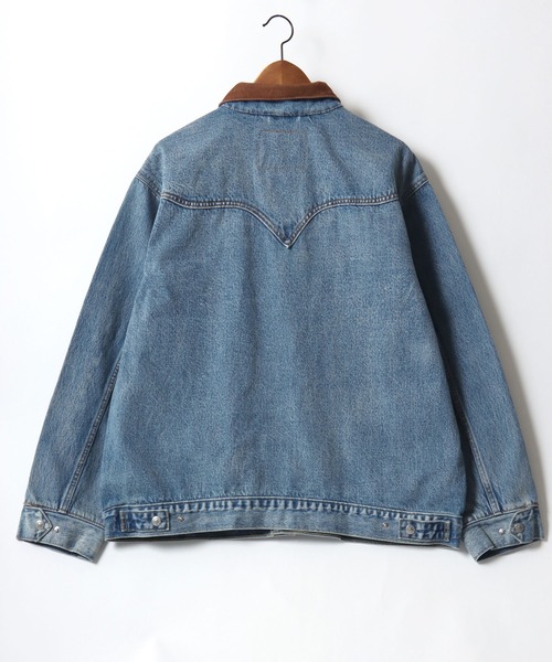 セール】Levi's/リーバイス WESTERN SHORTHORN TRUCKER DENIM JACKET