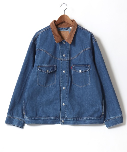 セール】Levi's/リーバイス WESTERN SHORTHORN TRUCKER DENIM JACKET