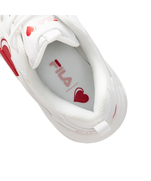 FILA(フィラ)の「RAYTONA HEART(スニーカー・レディース・ホワイト・22.5cm/23.0cm/23.5cm/24.0cm/24.5cm/25.0cm/26.0cm/27.0cm/28.0cm)」の7枚目の写真