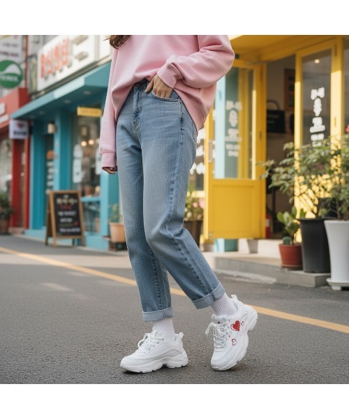FILA(フィラ)の「RAYTONA HEART(スニーカー・レディース・ホワイト・22.5cm/23.0cm/23.5cm/24.0cm/24.5cm/25.0cm/26.0cm/27.0cm/28.0cm)」の9枚目の写真