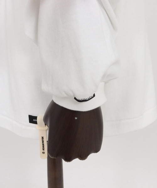 ADAM PATEK（アダムパテック）の「mlt5399-Frankenstein flowerstitch longsleeve 長袖Tシャツ(AP2524022)（Tシャツ/カットソー・メンズ・ホワイト/ブラック・1/2）」の22枚目の写真