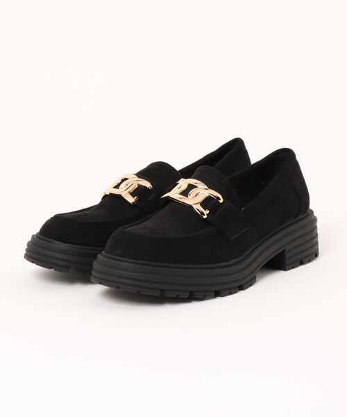 Bridget Birkin(ブリジットバーキン)の「【Bridget Birkin】チェーンベルトローファー(551673)(ローファー・レディース・ブラック系その他/ブラック系その他2・36/37/39/38)」の5枚目の写真