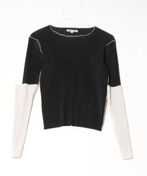 kotohayokozawa / 半袖カットソー/--/コットン/PUP/無地/TD23S-YR02 kotohayokozawa（コトハヨコザワ）の「kotohayokozawa Cotton yoryu