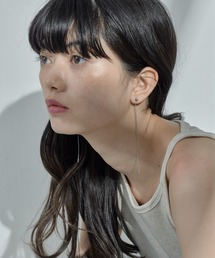 【ORLEAN】ロングチェーンピアス