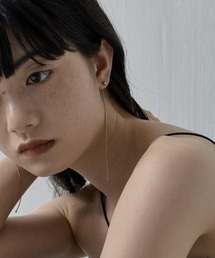 【ORLEAN】ロングチェーンピアス
