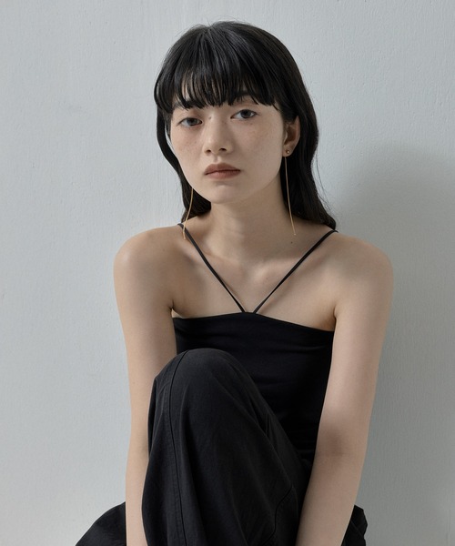 ORLEAN(オルレアン)の「【ORLEAN】ロングチェーンピアス(ピアス(両耳用)・レディース・シルバー/ゴールド・フリー)」の9枚目の写真