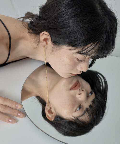 ORLEAN(オルレアン)の「【ORLEAN】ロングチェーンピアス(ピアス(両耳用)・レディース・シルバー/ゴールド・フリー)」の13枚目の写真