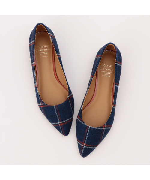 Boisson Chocolat（ボワソンショコラ）の「＜＜WEB限定＞＞BFC ポインテッドフラット（パンプス・レディース・ブラック/ベージュ/オリーブ/ライトブルー/レッド/グレー/ネイビー/ピンク/ターコイズブルー/ライトグレー/レンガ/パープル/その他1/ダークグレー/ロイヤルブルー/ダークグリーン/その他2・22cm/22.5cm/23.5cm/24.5cm/23cm/25cm/24cm）」の11枚目の写真