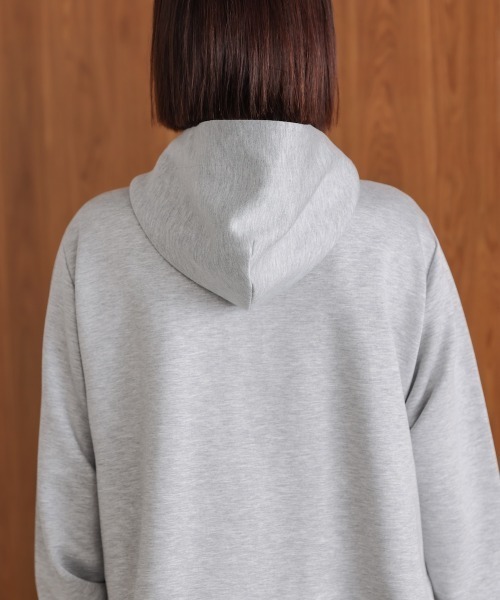 Bou Jeloud（ブージュルード）の「ダンボールレイヤードパーカー（テーラードジャケット・レディース・グレー/ブラック/アイボリー・FREE）」の14枚目の写真