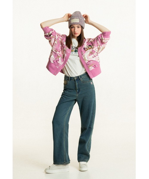 AAPE BY A BATHING APE（エーエイプバイアベイシングエイプ）の「AAPE SWEAT CARDIGAN(camouflage)（カーディガン/ボレロ・レディース・マルチ・XX-SMALL/X-SMALL）」の6枚目の写真
