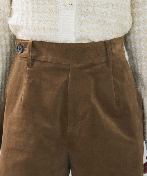 VIS（ビス）の「フロッキーグルカショートパンツ（その他パンツ・レディース・チャコールグレー/ベージュ系その他・FREE）」の17枚目の写真