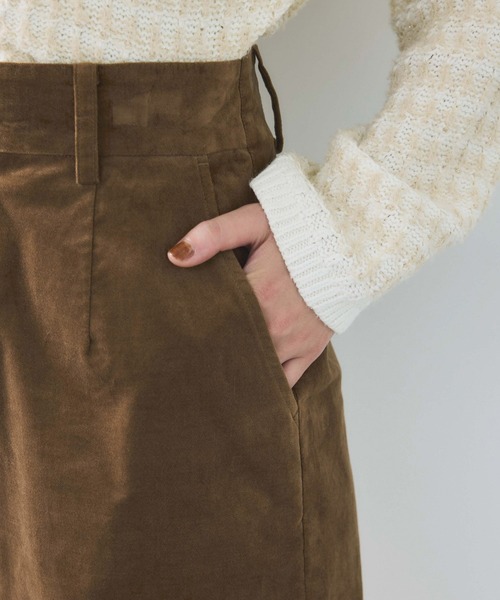 VIS（ビス）の「フロッキーグルカショートパンツ（その他パンツ・レディース・チャコールグレー/ベージュ系その他・FREE）」の19枚目の写真