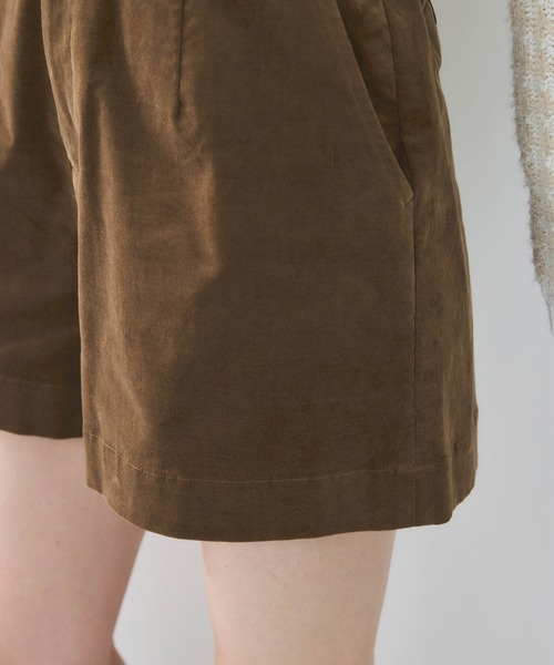 VIS（ビス）の「フロッキーグルカショートパンツ（その他パンツ・レディース・チャコールグレー/ベージュ系その他・FREE）」の20枚目の写真