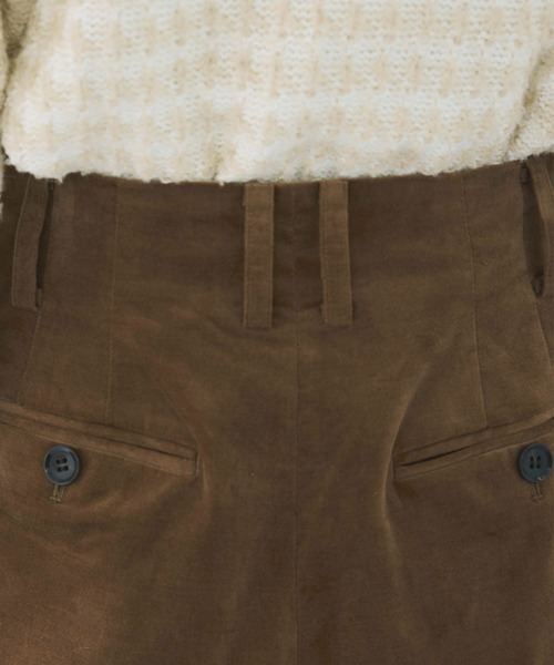 VIS（ビス）の「フロッキーグルカショートパンツ（その他パンツ・レディース・チャコールグレー/ベージュ系その他・FREE）」の21枚目の写真
