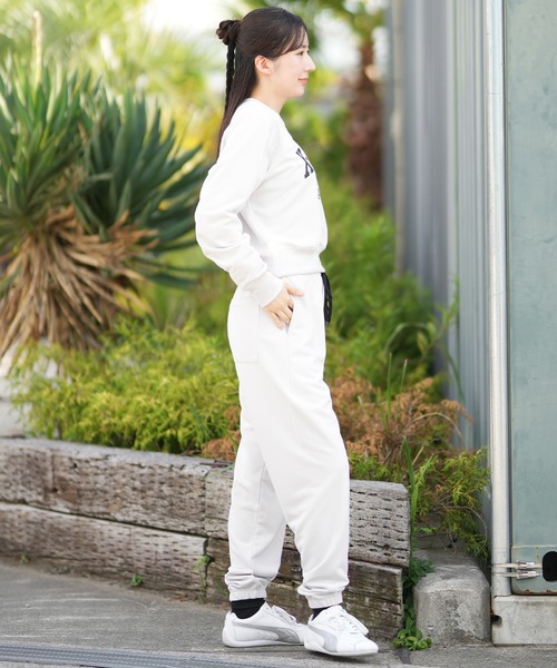 セール】X-girl SPORTS/エックスガールスポーツ CREWNECK SWEATSHIRT