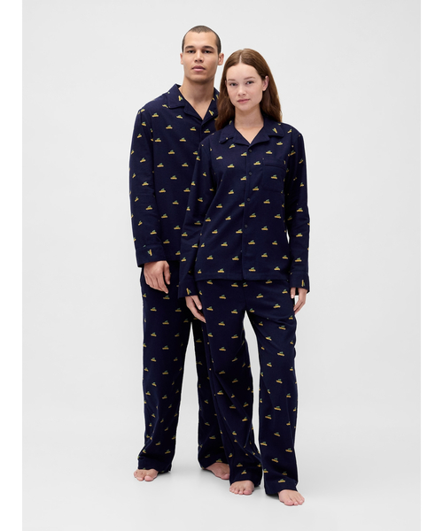 GAP（ギャップ）の「ソフトフランネル パジャマパンツ(ユニセックス)（ルームウェア/パジャマ・レディース・グリーン/ベージュ/グリーン系その他/ブラック×ホワイト/レッド/レッド系その他/ピンク系その他/ブラック×レッド・XS/S/M/L/XXS）」の21枚目の写真